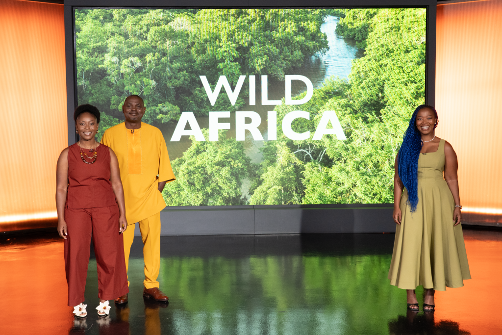 Wild Africa TV series presenters.
